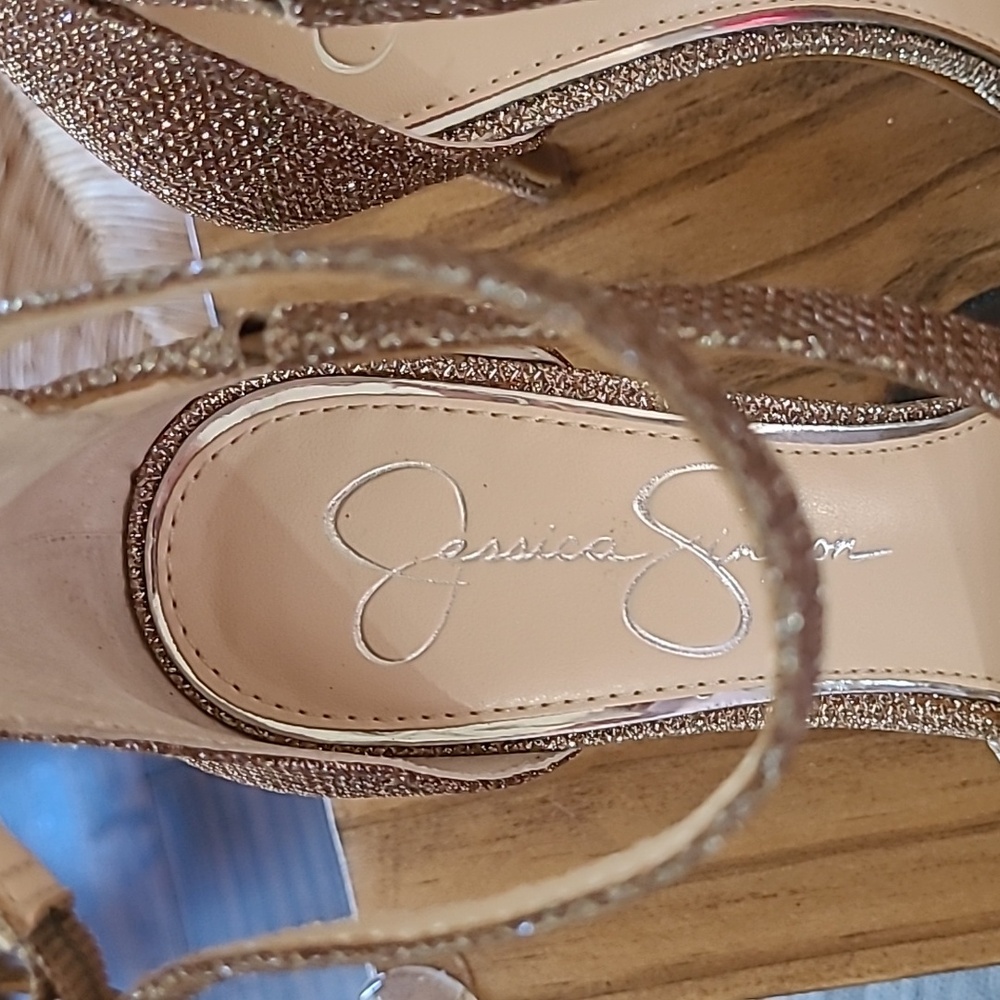 Jessica Simpson Sparkle Glitter Ombre Heels - Picture 12 of 15